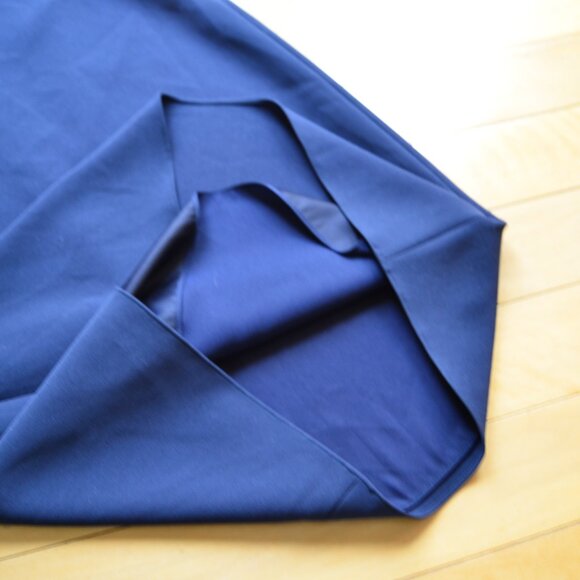 Theory Sleeveless Navy Blue Shift Dress Size 6 - Picture 4 of 9